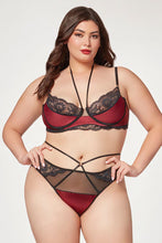 Load image into Gallery viewer, Two Piece Demi Bra and Panty Set

