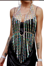Load image into Gallery viewer, Waterfall Halter Top Body jewelry
