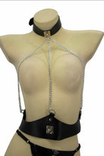 Load image into Gallery viewer, Leatherette Three Chain Top
