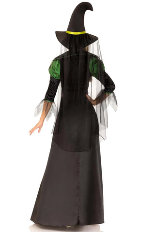 Storybook Witch Costume – 2-Piece Classic Women’s Halloween Outfit