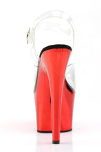Load image into Gallery viewer, Chrome 7 Inch High Heel Platform Ankle Strap Sandals, Open Toe Stiletto Shoes with 2 3/4 Inch Platform
