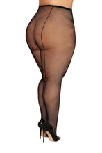 Load image into Gallery viewer, Fishnet Pantyhose with Playful Cut-out Details
