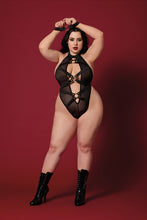 Load image into Gallery viewer, Stretch Mesh and Elastic Teddy with Wrist Restraints
