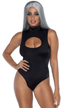 Load image into Gallery viewer, Spandex Keyhole Women&#39;s Bodysuit: Bold and Sexy Essentials
