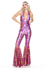 Load image into Gallery viewer, Two Pieces Groovy 70S Diva Costume Set
