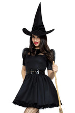 Load image into Gallery viewer, Bewitching Witch Costume: Vintage Glam Meets Witchy Charm
