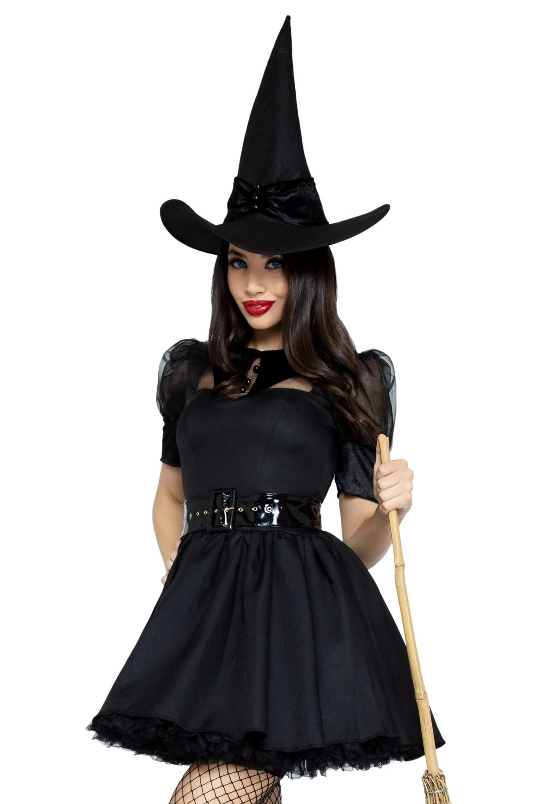 Bewitching Witch Costume: Vintage Glam Meets Witchy Charm