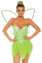 Load image into Gallery viewer, Pretty Pixie Costume, Shimmer Bodysuit with Glitter Petal Skirt
