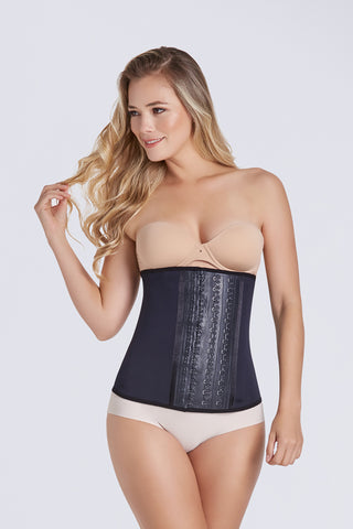Sculpting latex waist trainer