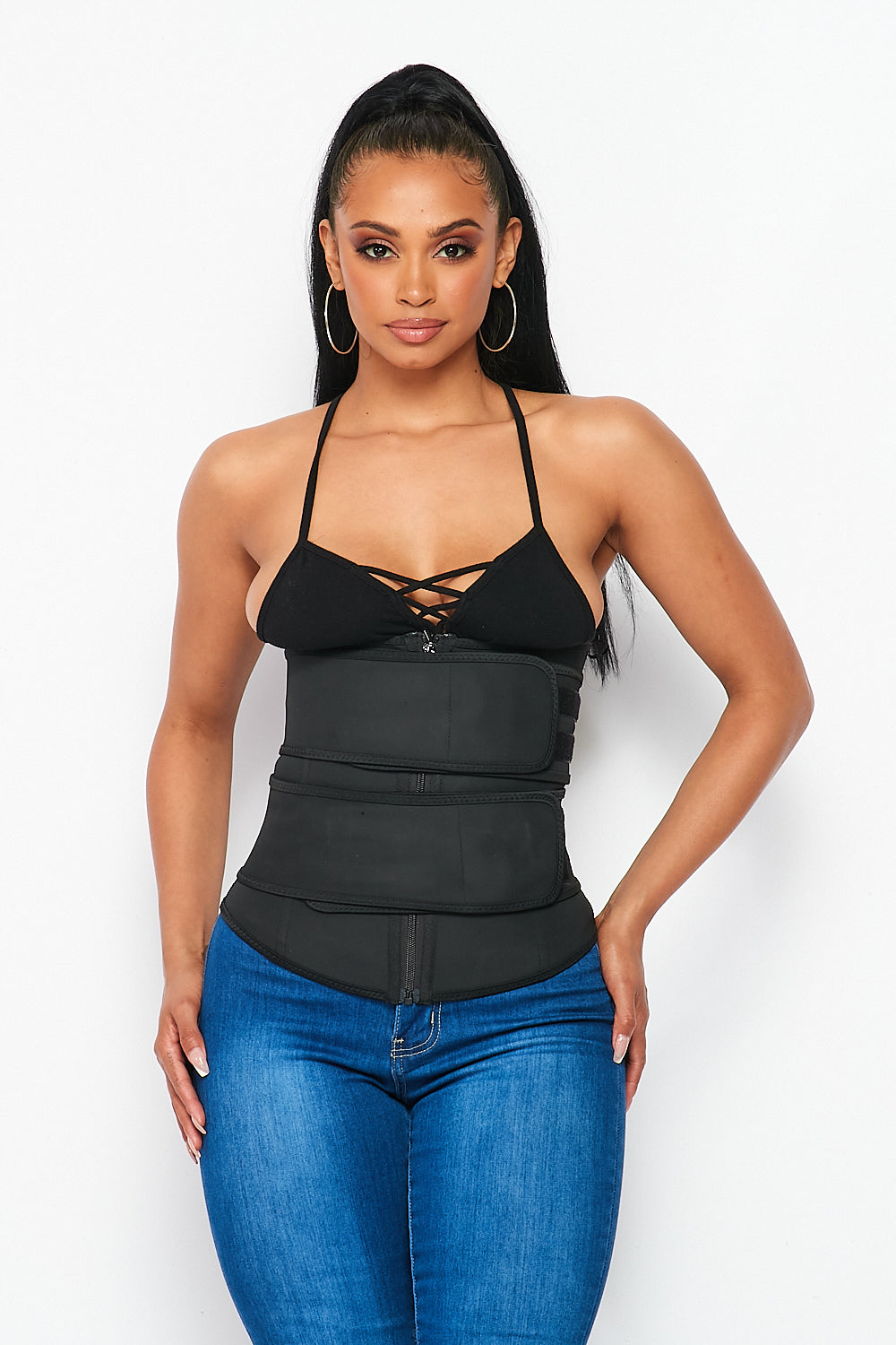 Double Compression Latex Waist Trainer