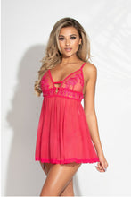 Load image into Gallery viewer, Two piece embroidered babydoll set
