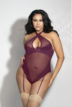 Load image into Gallery viewer, Lace Teddy with removable straps

