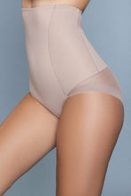 Load image into Gallery viewer, High waist mesh panty body shaper
