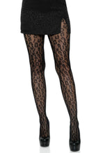 Load image into Gallery viewer, Leopard Net Tights
