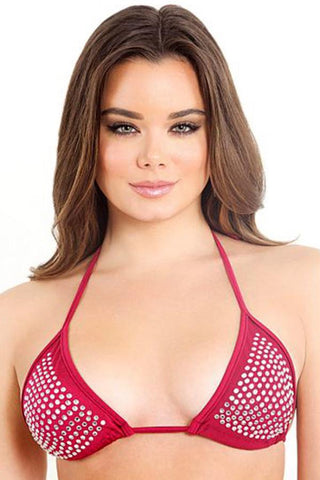 Rhinestone Bikini Top