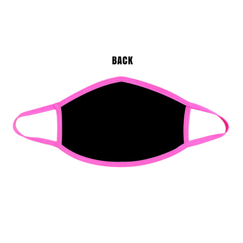 Pinktricity NEON UV Face Covering.