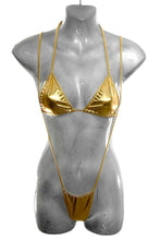 Load image into Gallery viewer, Two Piece Ultra High String Bottom Bikini Set
