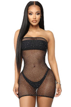 Load image into Gallery viewer, Rhinestone Dress Lingerie
