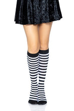 Load image into Gallery viewer, Pippi Striped Knee High Socks
