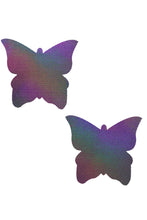 Load image into Gallery viewer, Lustful Lilac Holographic Starry Nights Pasties
