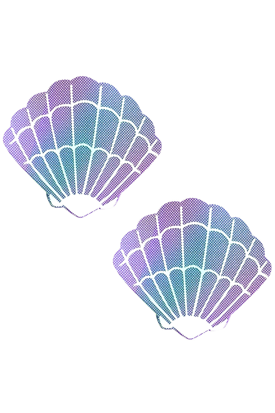 Lustful Lilac Mermaid Shell Pasties