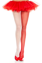 Load image into Gallery viewer, Fishnet jester pantyhose
