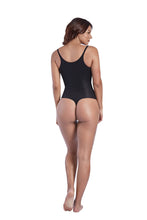 Load image into Gallery viewer, Thermal open bust thong bodysuit
