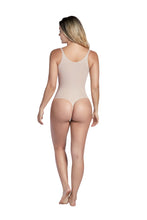 Load image into Gallery viewer, Thermal open bust thong bodysuit
