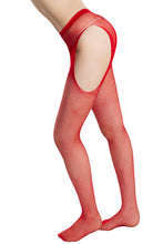 Load image into Gallery viewer, Glitter Pantyhose with Thigh Cutouts
