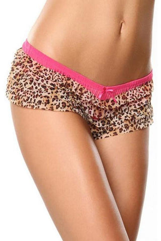 Ruffled Leopard Panty