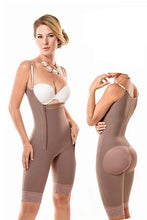 Load image into Gallery viewer, Full Body Shaper with Straps &amp; Lateral Zipper

