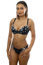 Load image into Gallery viewer, Petal Flower Embroidered Bra &amp; Panty Set
