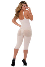 Load image into Gallery viewer, Calf-length Full Body Shaper with Belly &amp; Crotch Zipper
