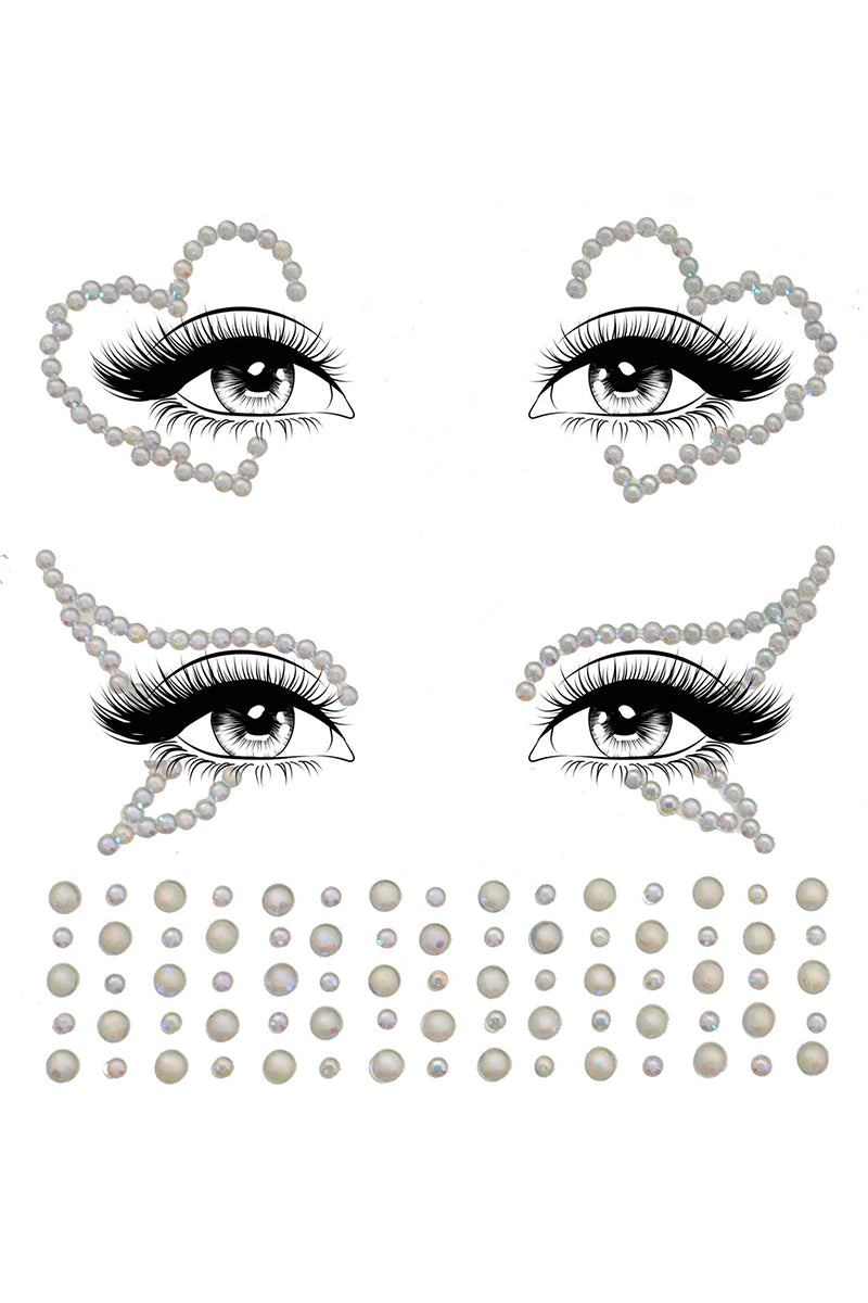 Ayla adhesive face jewel sticker