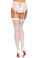 Load image into Gallery viewer, True Love Sheer Backseam Stocking
