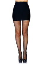 Load image into Gallery viewer, Lou Rhinestone Fishnet Tights
