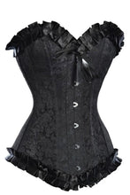 Load image into Gallery viewer, Brocade Overbust Corset
