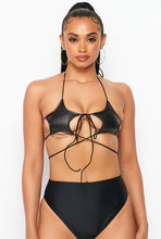 Load image into Gallery viewer, Star Bra With Strappy Design
