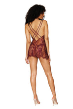 Load image into Gallery viewer, Eyelash lace chemise
