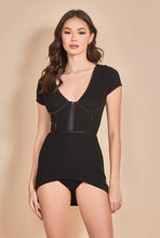 Load image into Gallery viewer, Rib Knit High Low Babydoll
