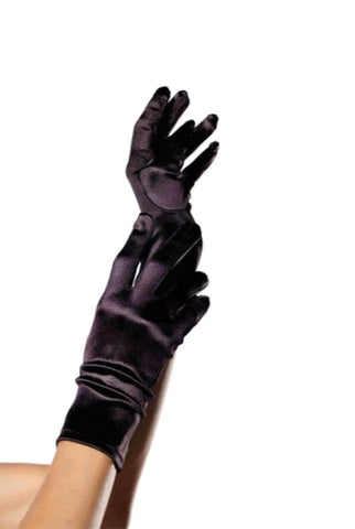 Satin Wrist Length Costume Gloves