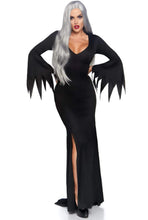 Load image into Gallery viewer, Floor Length Bodycon Gothic Dress

