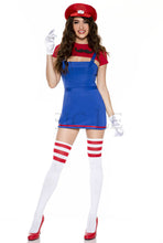 Load image into Gallery viewer, Game Over Plumber Costume Set
