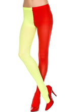 Load image into Gallery viewer, Opaque jester tights
