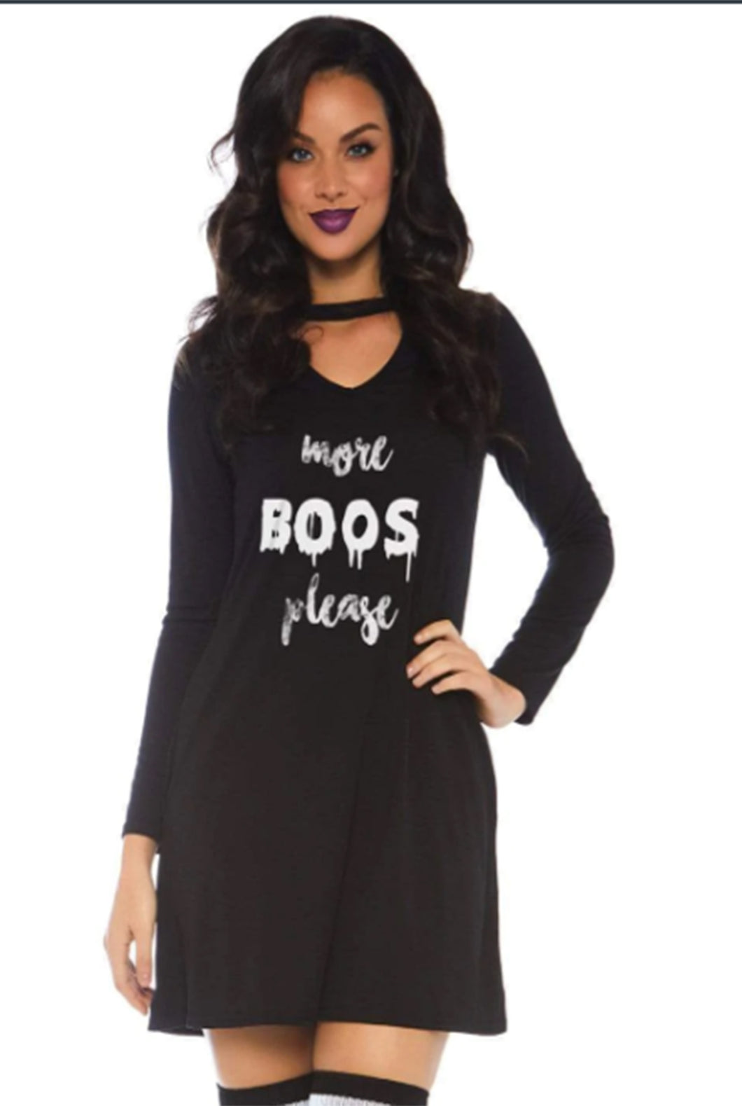 More Boos Jersey Dress with Pockets