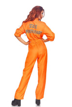 Load image into Gallery viewer, Orange Prison Jumpsuit for Women
