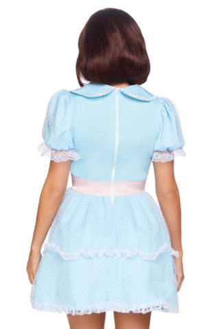 Creepy Sibling Halloween Costume, Scary Pastel Babydoll Outfit