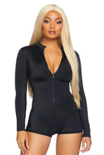 Load image into Gallery viewer, Zipper Front Long Sleeved Romper
