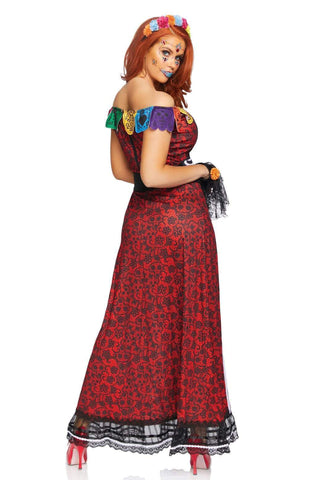 Deluxe Day of the Dead Beauty Costume for Women – Dia De Los Muertos Outfit