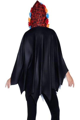 Day of the Dead Costume Poncho